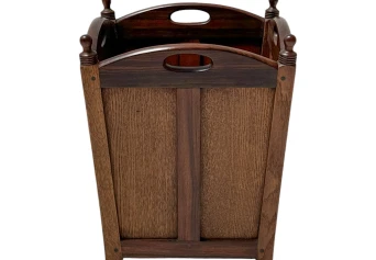 Jac. van den Bosch Art Deco Amsterdamse School Litter Basket for 't Binnenhuis